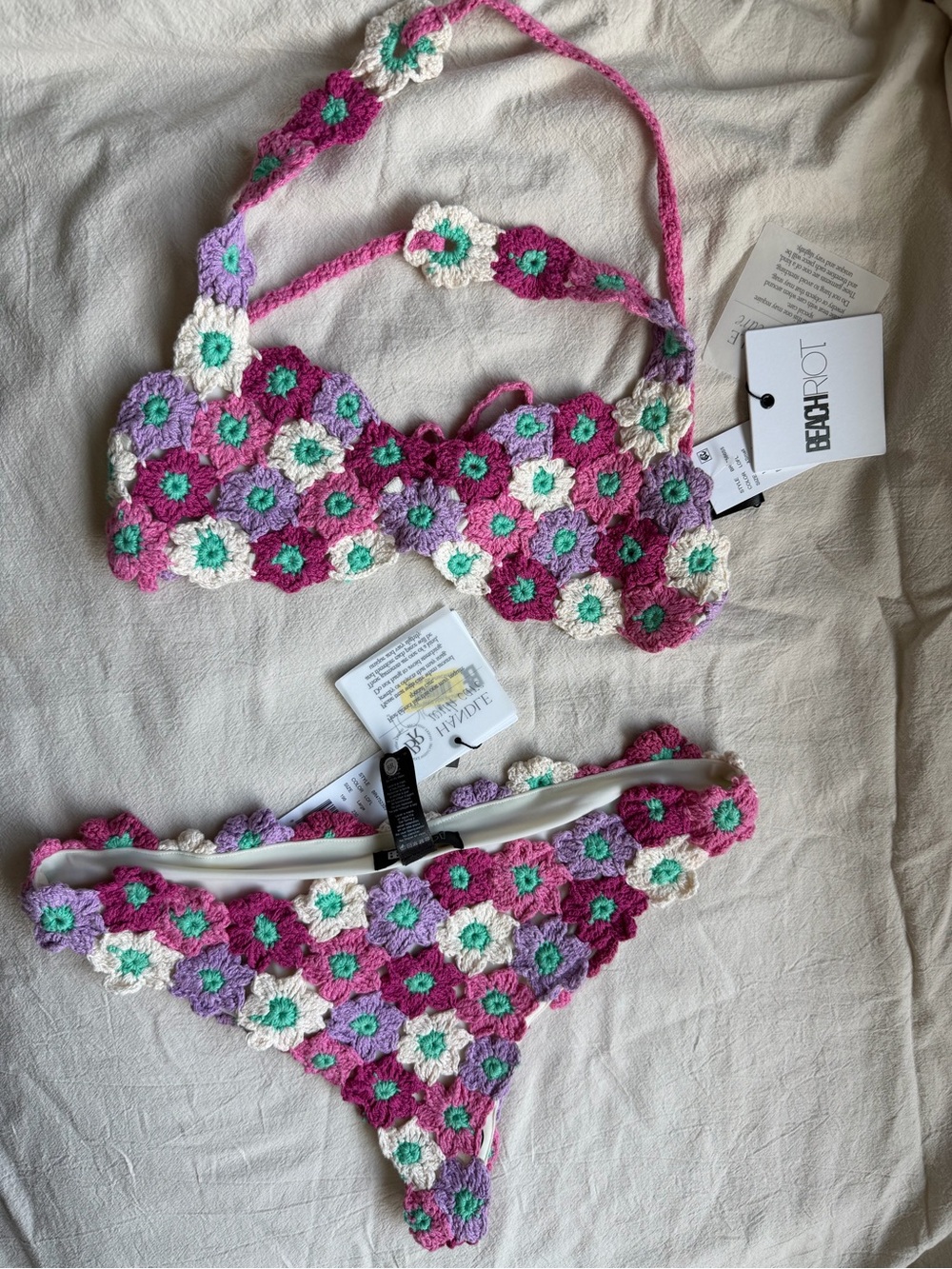 Beach Riot Crochet Swimsuit Set - Picture 2 of 8